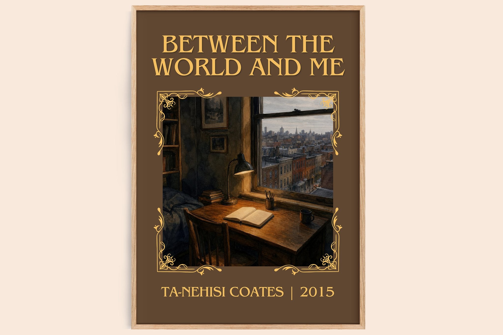 Between the World and Me Classic Book Art Print by Ta-Nehisi Coates