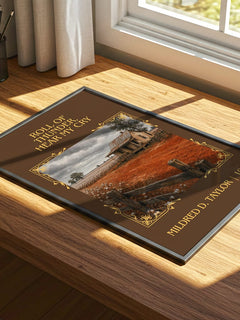 Roll of Thunder, Hear My Cry Classic Book Art Print by M. Taylor – print on a sunlit desk