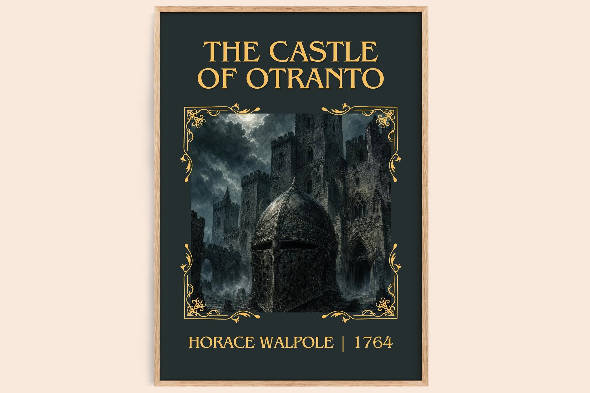 The Castle of Otranto Classic Book Art Print by Horace Walpole