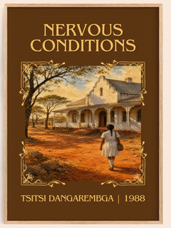 Nervous Conditions Classic Book Art Print by Tsitsi Dangarembga – book poster