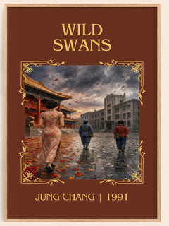 Wild Swans Classic Book Art Print by Jung Chang – book poster