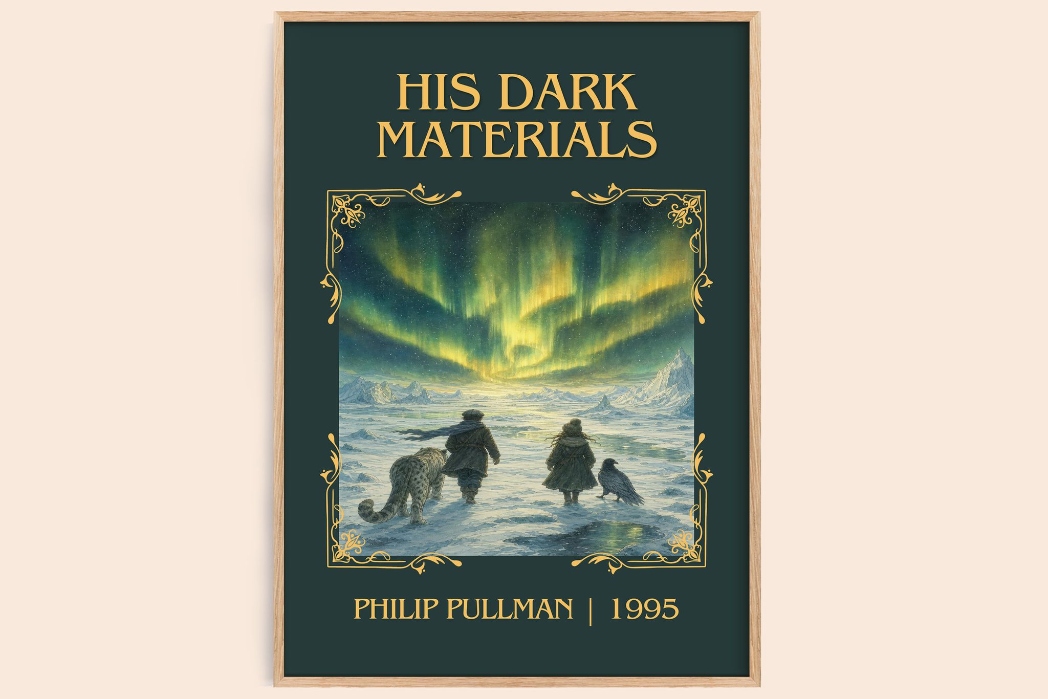 His Dark Materials Classic Book Art Print by Philip Pullman