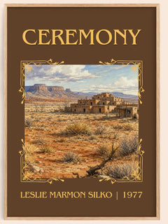 Ceremony Classic Book Art Print by Leslie Marmon Silko – book poster