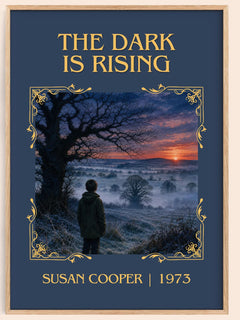 The Dark Is Rising Classic Book Art Print by Susan Cooper – book poster