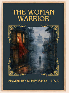 The Woman Warrior Classic Book Art Print by Maxine Hong Kingston – book poster