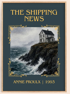 The Shipping News Classic Book Art Print by Annie Proulx – book poster