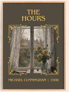The Hours Classic Book Art Print by Michael Cunningham – book poster