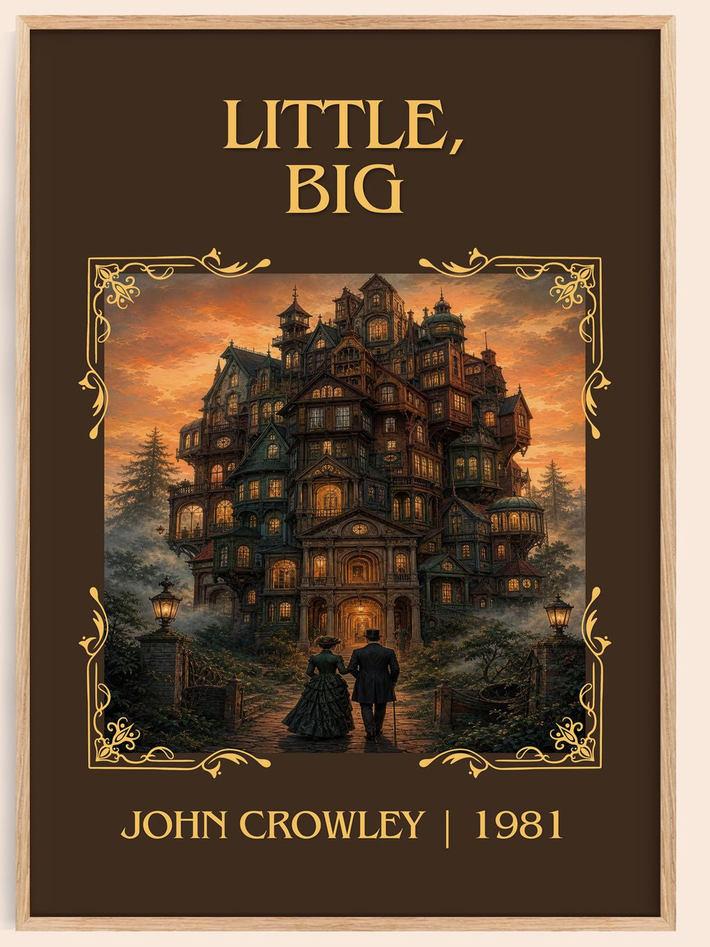 Little, Big Classic Book Art Print by John Crowley – book poster