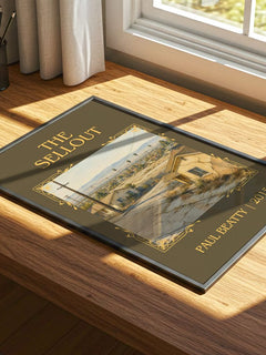 The Sellout Classic Book Art Print by Paul Beatty – print on a sunlit desk