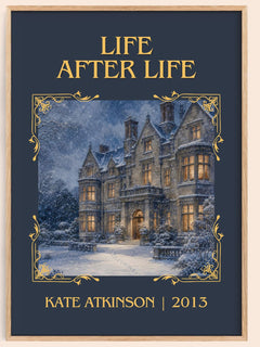 Life After Life Classic Book Art Print by Kate Atkinson – book poster
