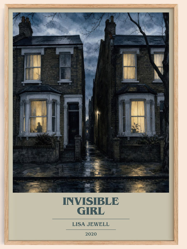 Invisible Girl Book Cover Poster by Lisa Jewell