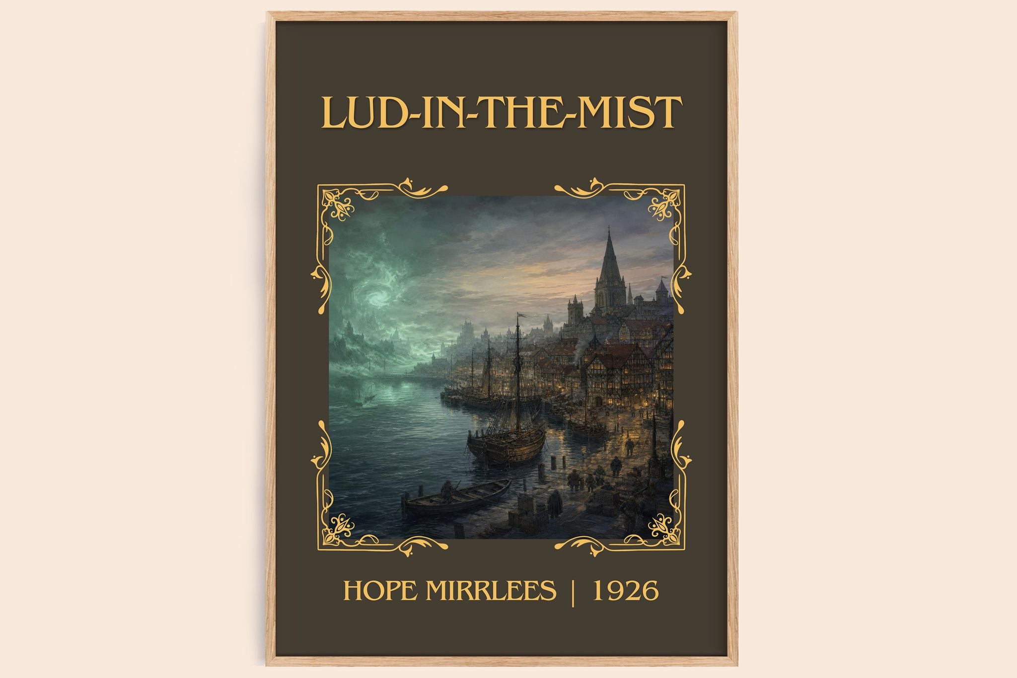 Lud-in-the-Mist Classic Book Art Print by Hope Mirrlees