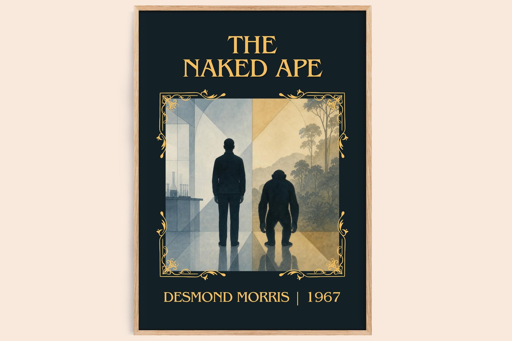 The Naked Ape Classic Book Art Print by Desmond Morris
