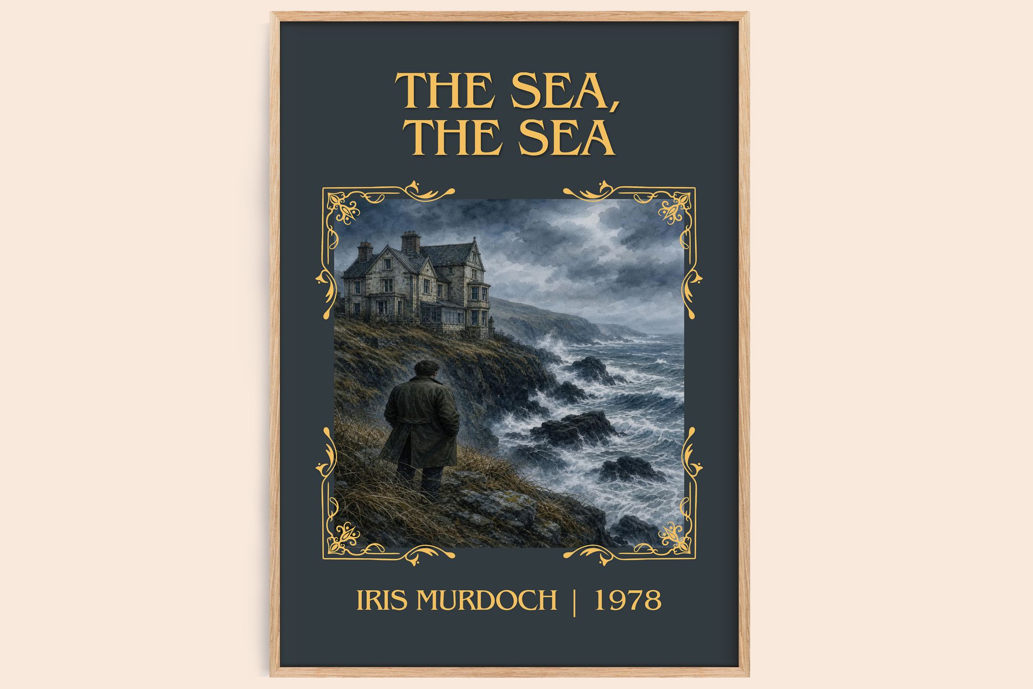 The Sea, The Sea Classic Book Art Print by Iris Murdoch