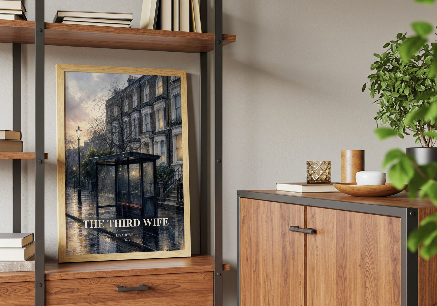 The Third Wife book watercolour illustration paper finish options – matte satin gloss