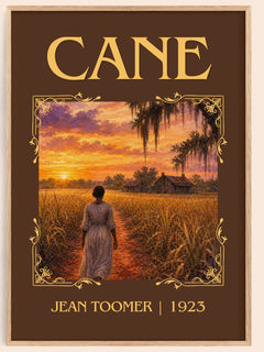 Cane Classic Book Art Print by Jean Toomer – book poster
