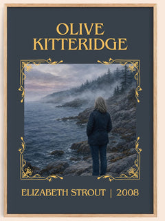 Olive Kitteridge Classic Book Art Print by Elizabeth Strout – book poster