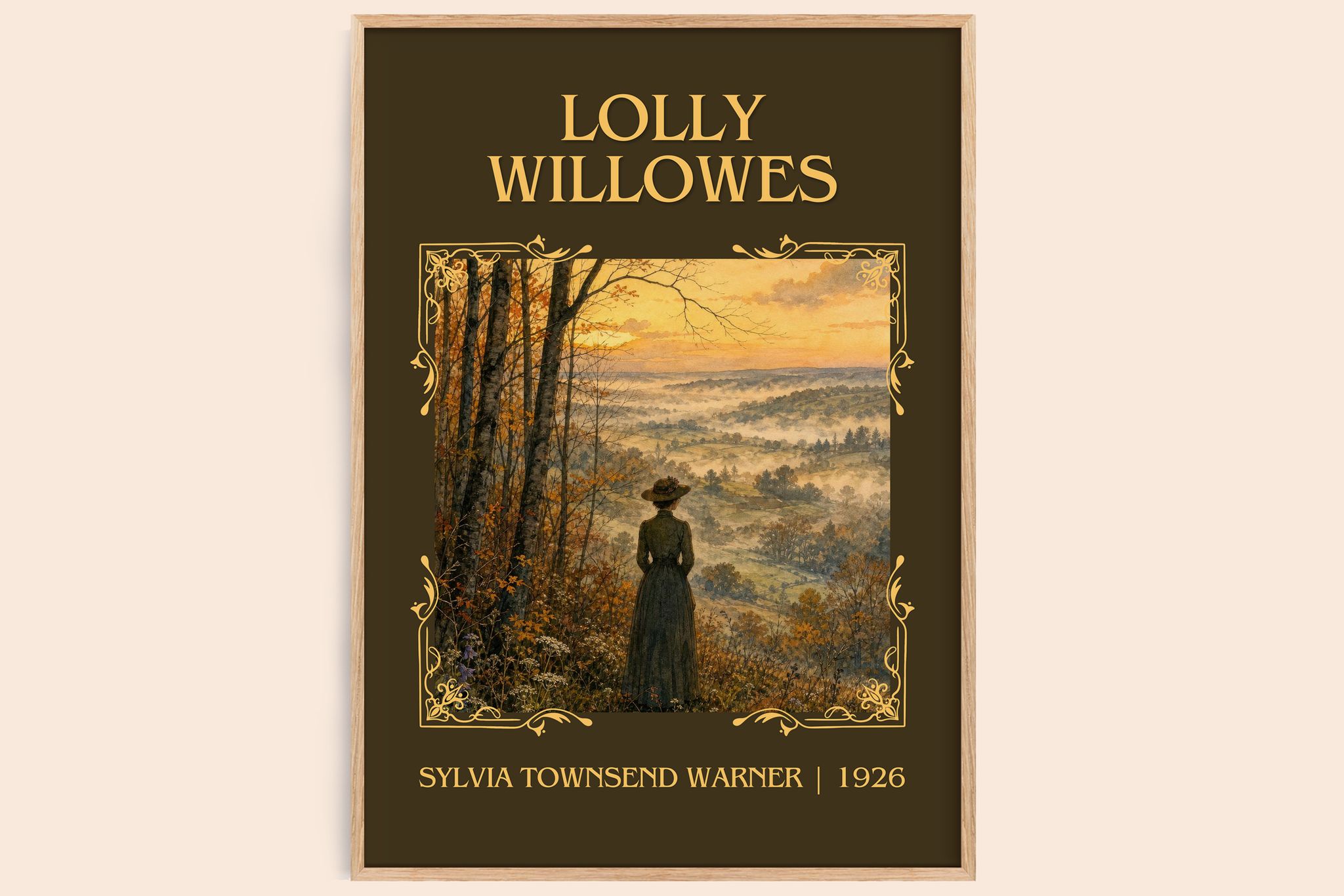 Lolly Willowes Classic Book Art Print by Sylvia Townsend Warner