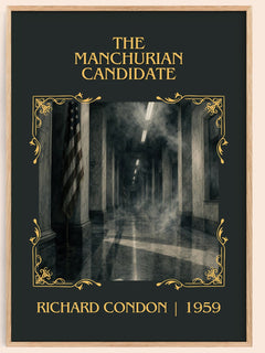 The Manchurian Candidate Classic Book Art Print by Richard Condon – book poster