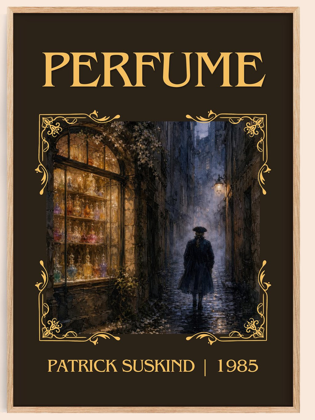 Perfume Classic Book Art Print by Patrick Suskind – book poster