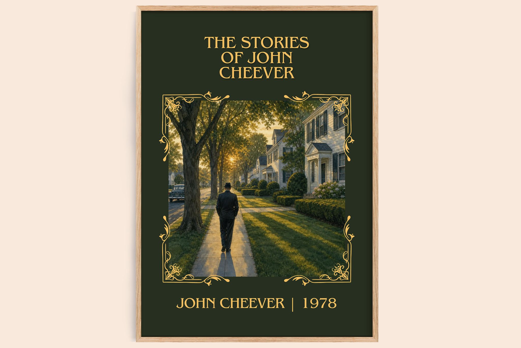 The Stories of John Cheever Classic Book Art Print by John Cheever