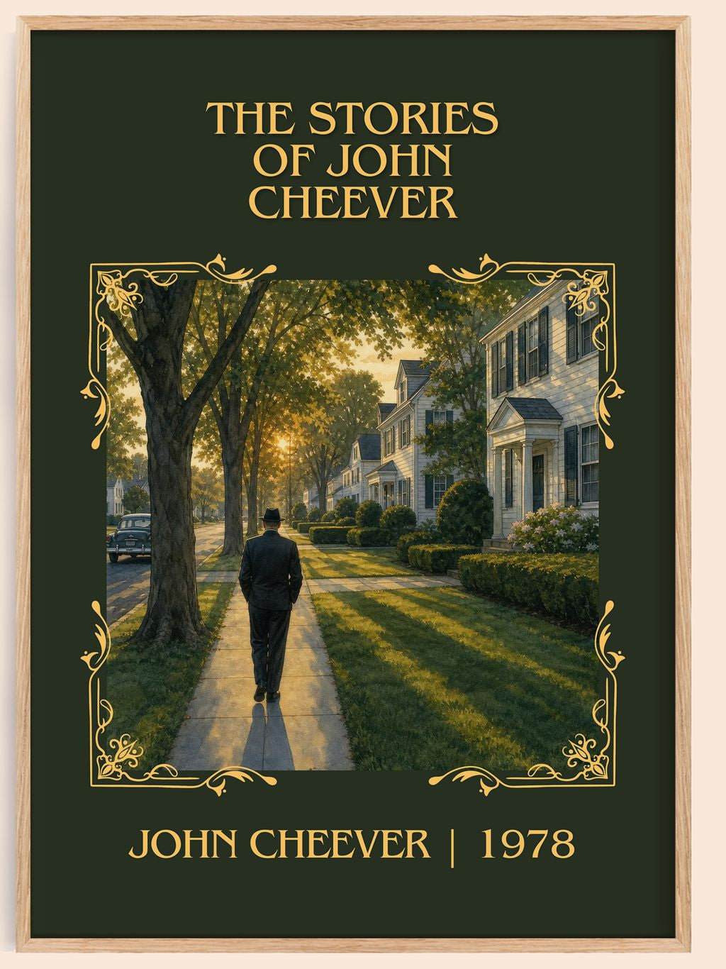 The Stories of John Cheever Classic Book Art Print by John Cheever – book poster