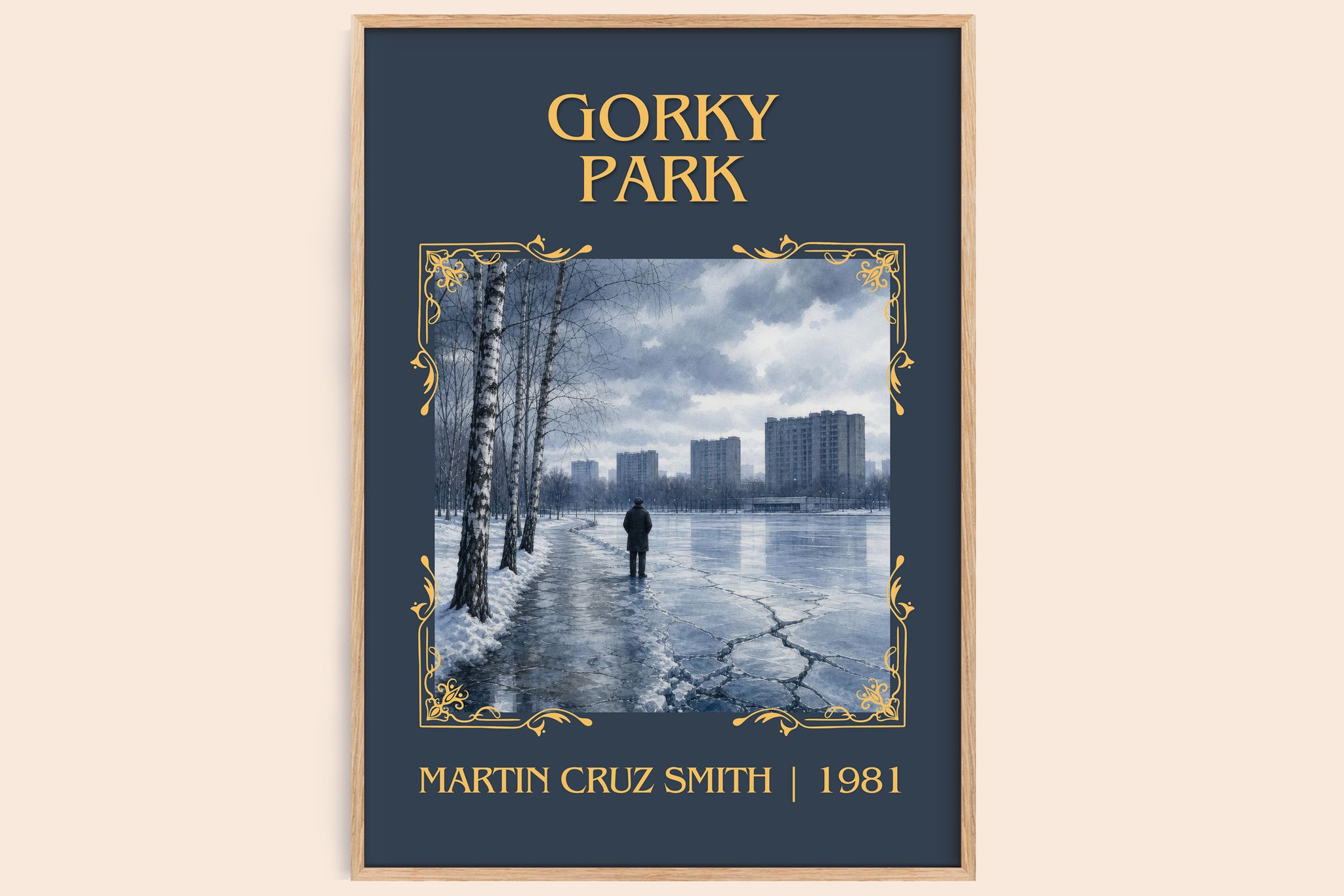 Gorky Park Classic Book Art Print by Martin Cruz Smith