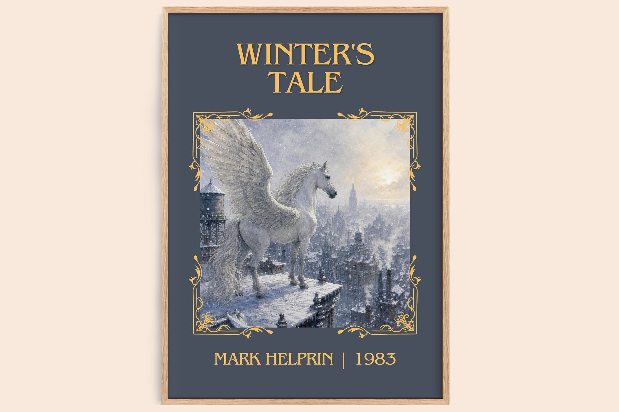 Winter's Tale Classic Book Art Print by Mark Helprin