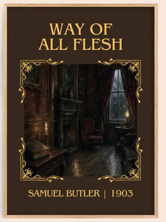 Way of All Flesh Classic Book Art Print by Samuel Butler – book poster