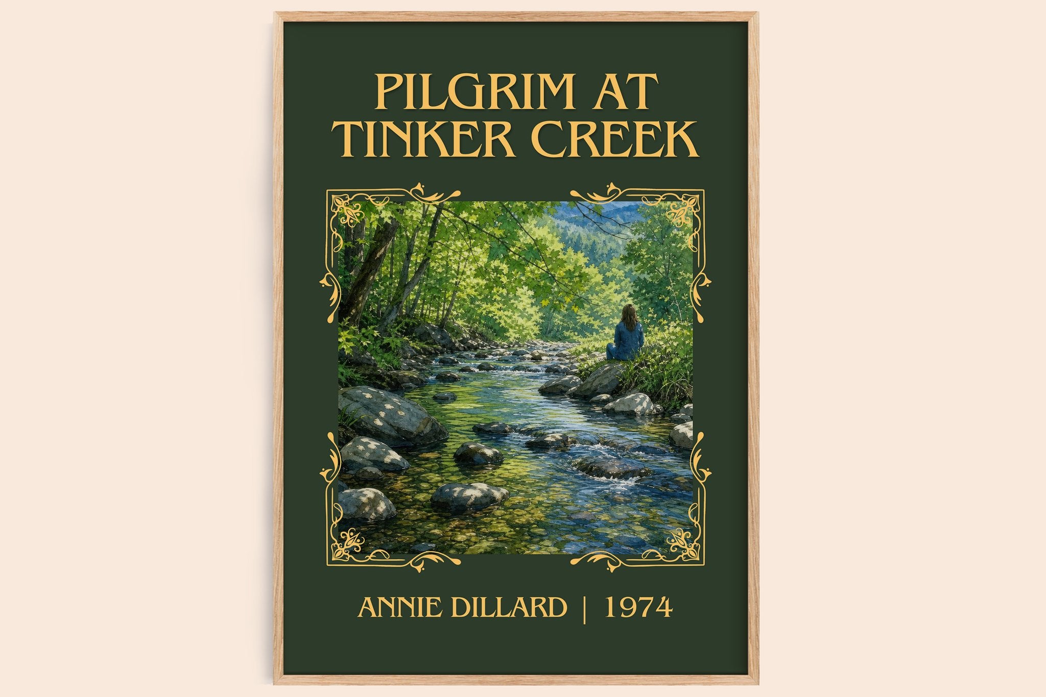 Pilgrim at Tinker Creek Classic Book Art Print by Annie Dillard