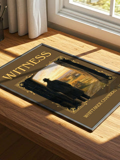 Witness Classic Book Art Print by Whittaker Chambers – print on a sunlit desk