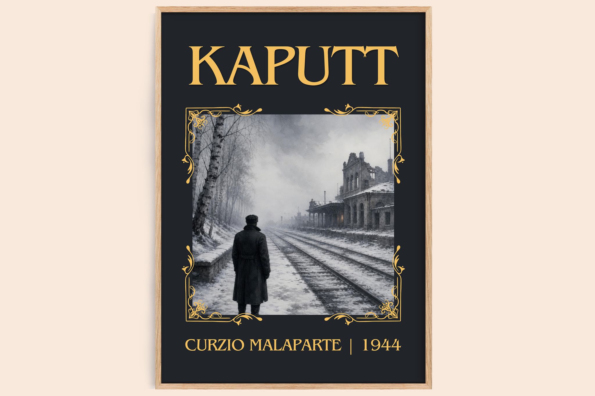 Kaputt Classic Book Art Print by Curzio Malaparte