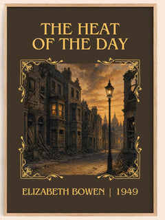 The Heat of the Day Classic Book Art Print by Elizabeth Bowen – book poster