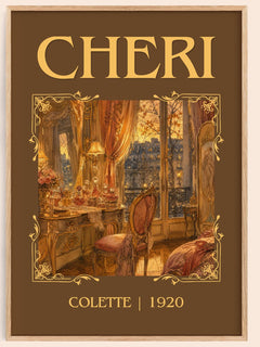 Cheri Classic Book Art Print by Colette – book poster