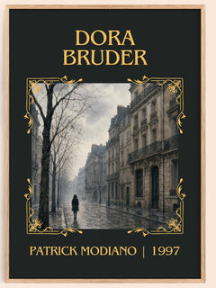 Dora Bruder Classic Book Art Print by Patrick Modiano – book poster