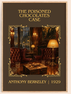 Poisoned Chocolates Case Classic Book Art Print by Anthony Berkeley – book poster