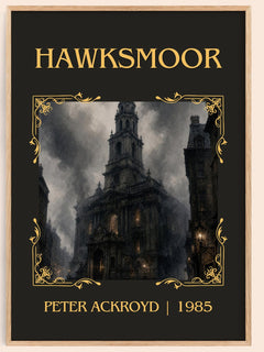 Hawksmoor Classic Book Art Print by Peter Ackroyd – book poster
