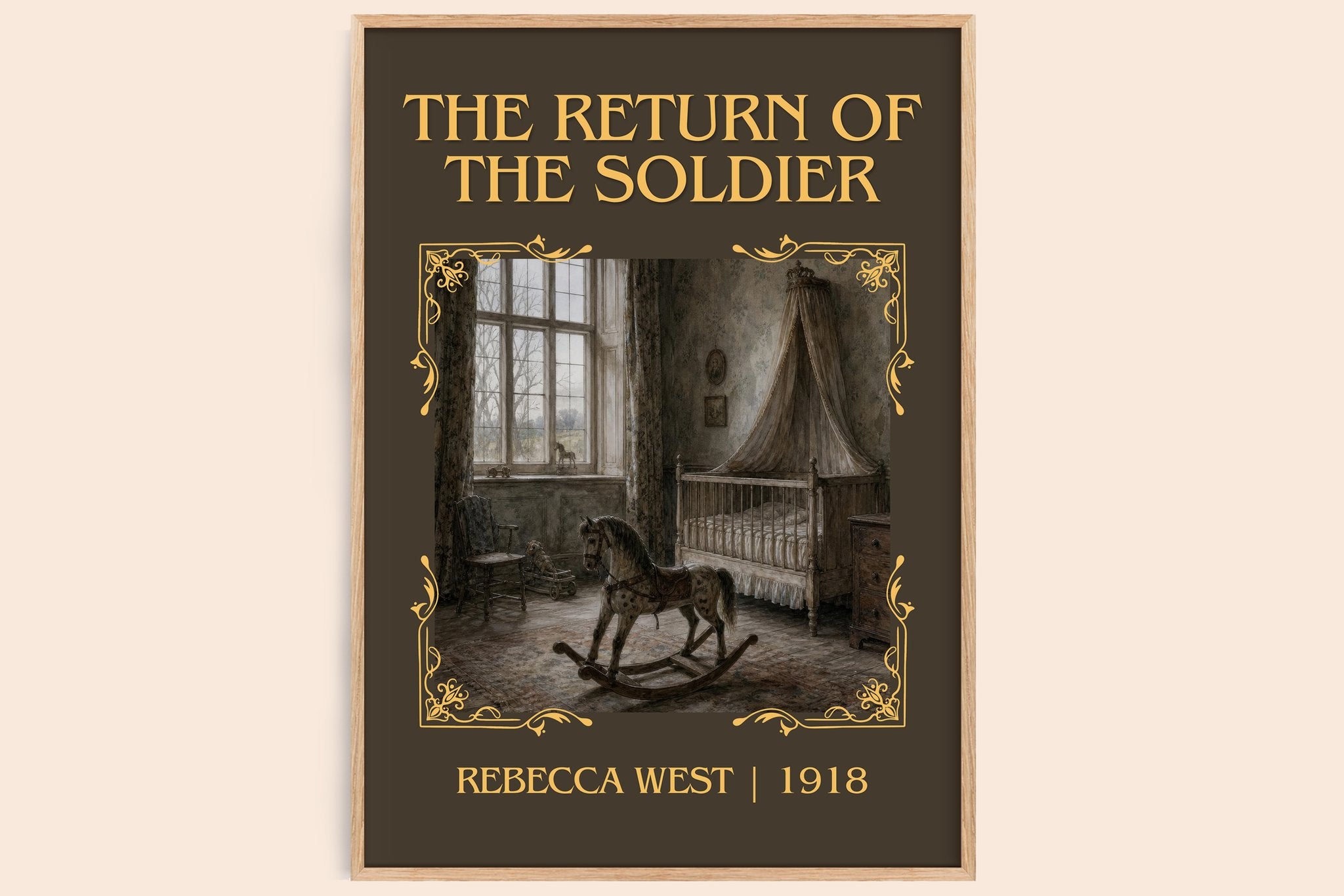 The Return of the Soldier Classic Book Art Print by Rebecca West