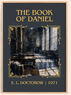 The Book of Daniel Classic Book Art Print by E. L. Doctorow – book poster