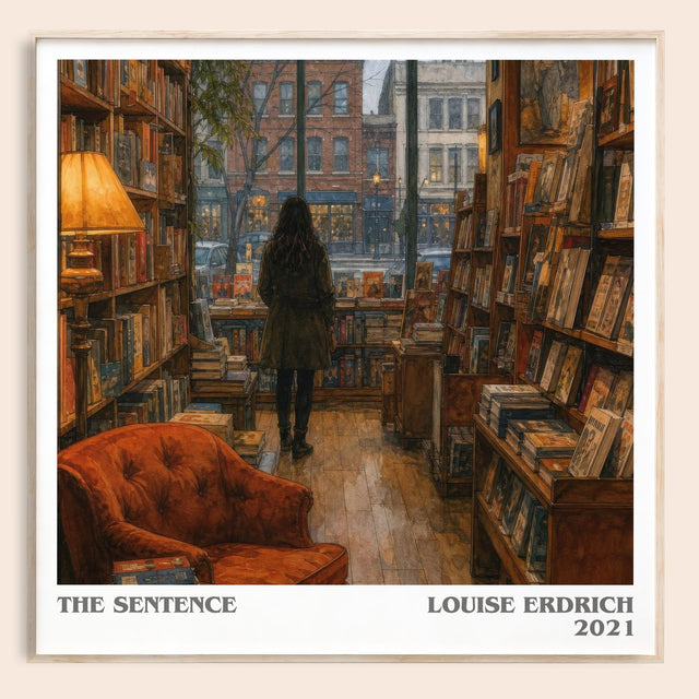 The Sentence Literary Art Print by Louise Erdrich