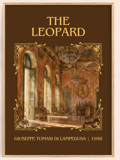 The Leopard Classic Book Art Print by Giuseppe Tomasi di Lampedusa – book poster