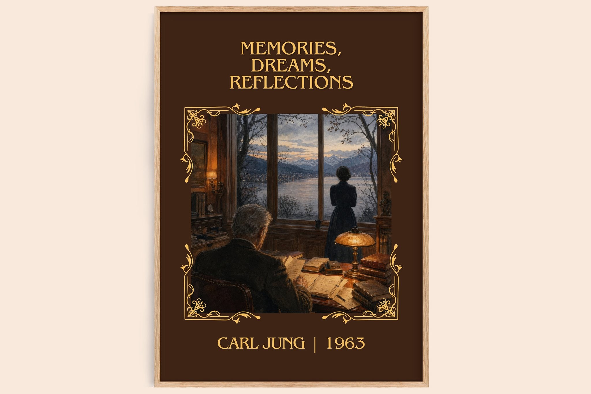 Memories, Dreams, Reflections Classic Book Art Print by Carl Jung