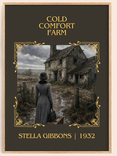 Cold Comfort Farm Classic Book Art Print by Stella Gibbons – book poster