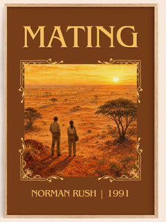 Mating Classic Book Art Print by Norman Rush – book poster