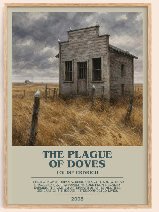 The Plague Of Doves Bookish Wall Art by Louise Erdrich