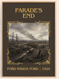Parade's End Classic Book Art Print by Ford Madox Ford – book poster