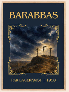 Barabbas Classic Book Art Print by Par Lagerkvist – book poster