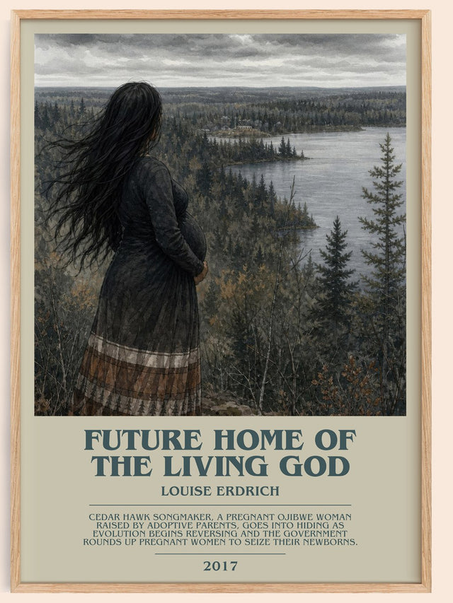 Future Home Of The Living God Bookish Wall Art by Louise Erdrich