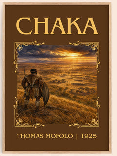 Chaka Classic Book Art Print by Thomas Mofolo – book poster
