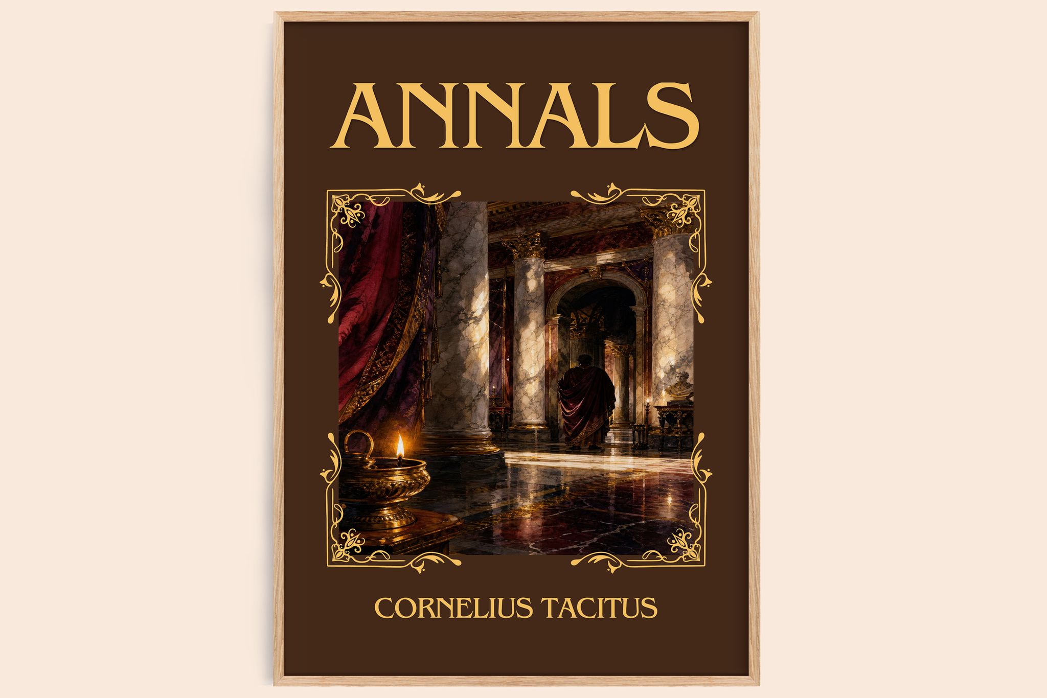Annals Classic Book Art Print by Cornelius Tacitus